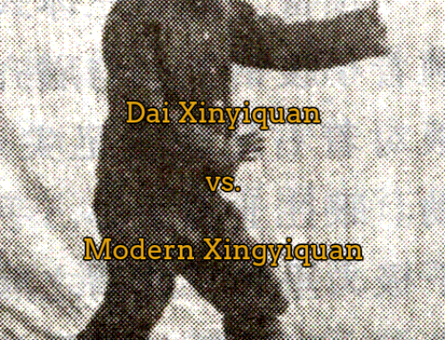 Comparative Analysis on Dai Xinyiquan and Modern Xingyiquan